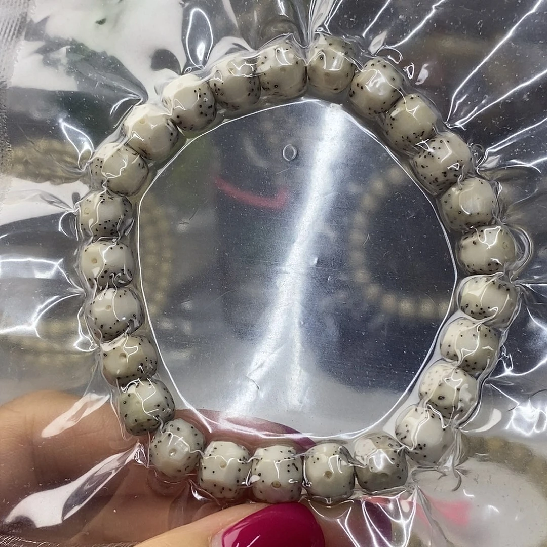 吊坠星月菩提美树爱文玩•9手雕通体无相