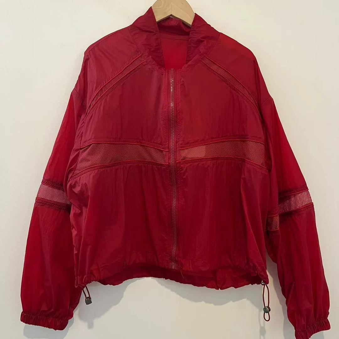 【花花花】红胸网外套