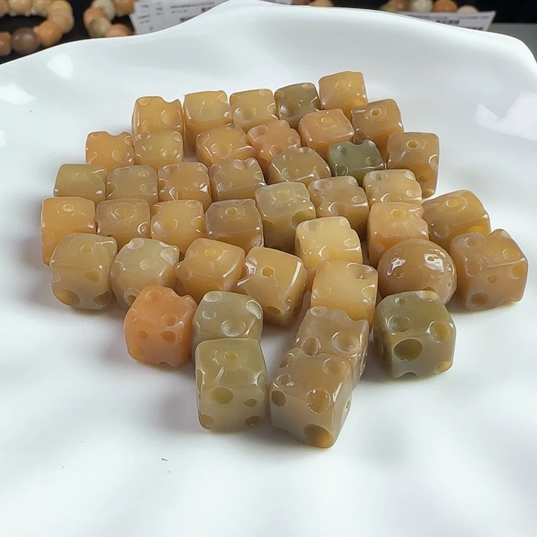 菩提根/象牙果手串卡12焦糖可可奶酪20颗➕10颗备珠