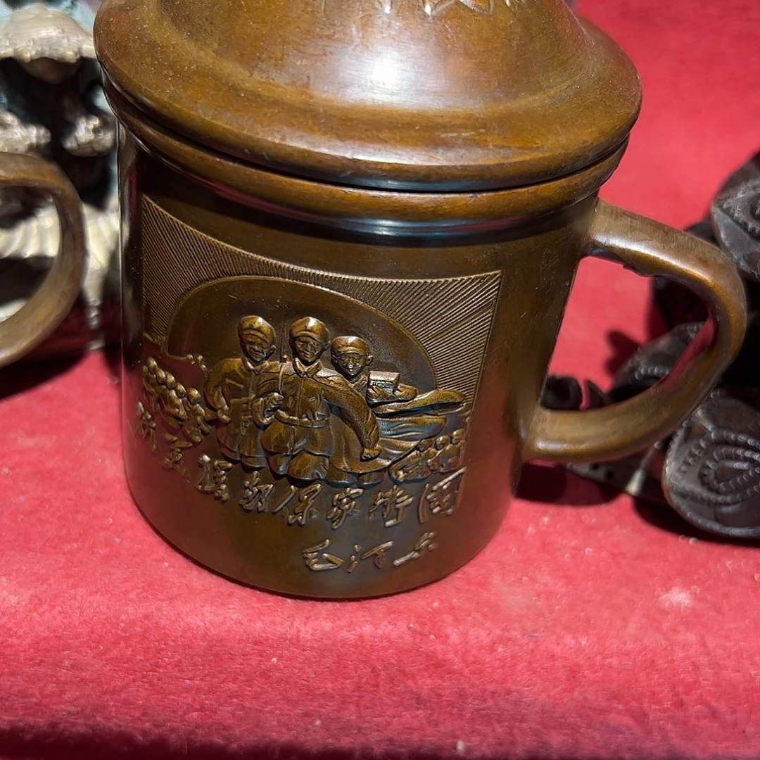 欧*纳微瑕疵黄铜摆件工艺品