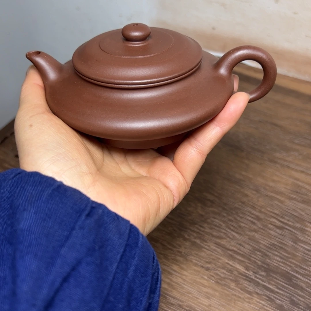 半****底槽青茶壶底槽清虚扁150cc