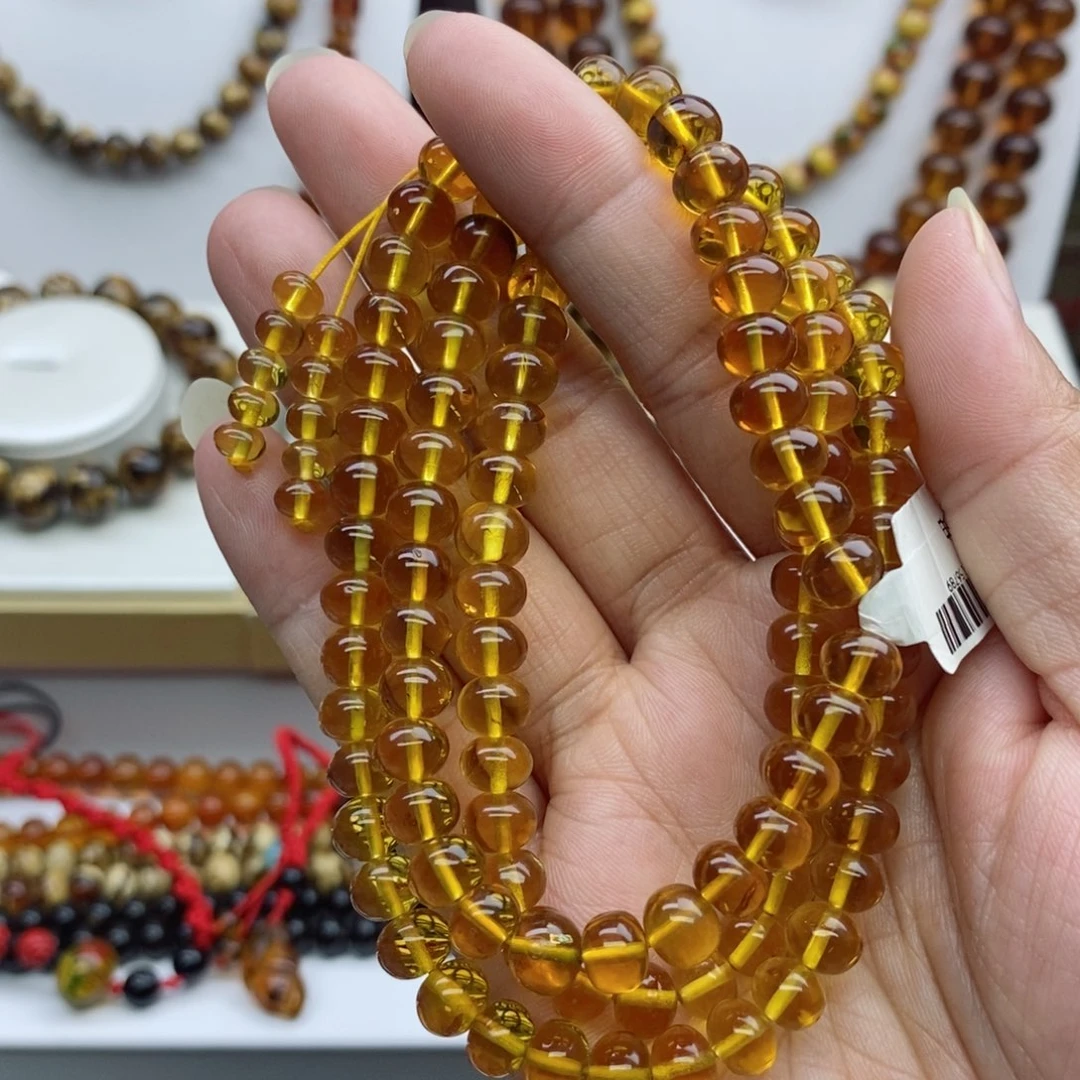 未镶嵌琥珀裸石活**生琥珀7