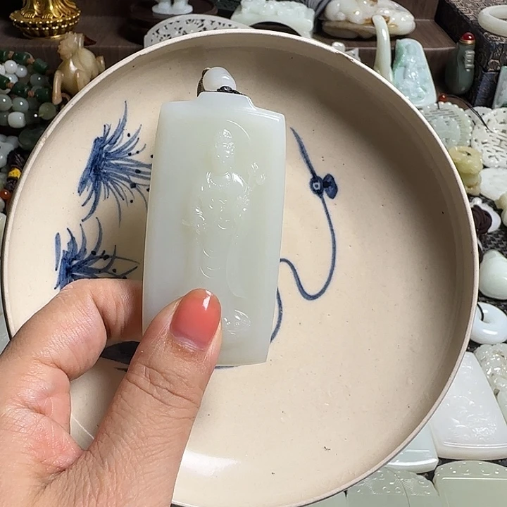 陶***哥瓷片新号开播挂件一个