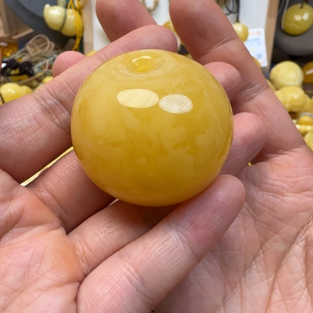 蜜蜡未镶嵌颈饰天然蜜蜡