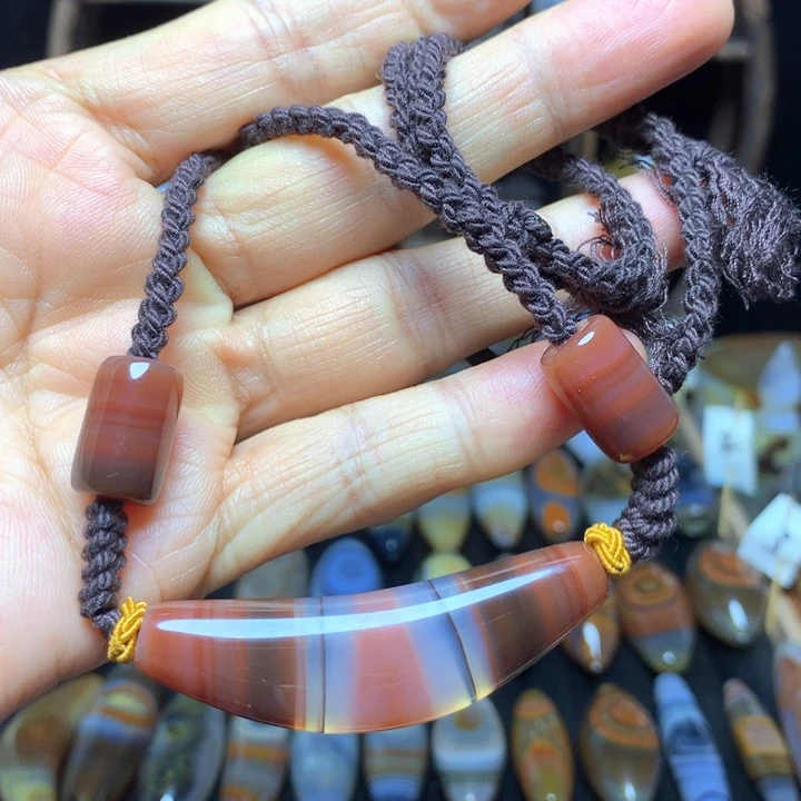 未镶嵌颈饰玛瑙/玉髓