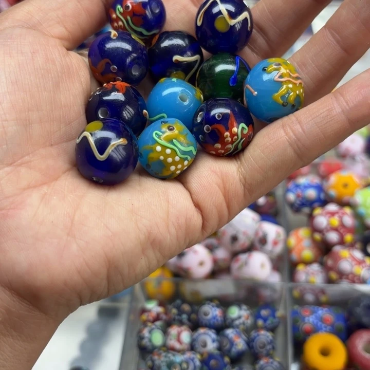 颈饰玻璃琉璃琉璃喜欢喊主播选单价随机发