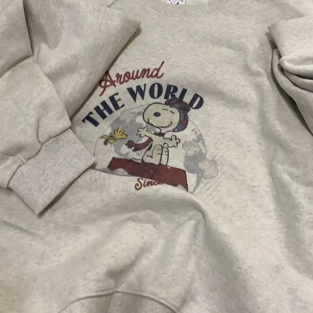 ［小小布］no退换-东大门正品p5e小狗字母拉绒卫衣