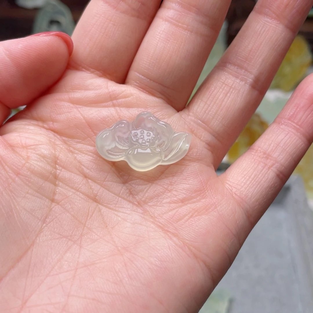 蛇纹石玉颈饰未镶嵌ヤ****伱