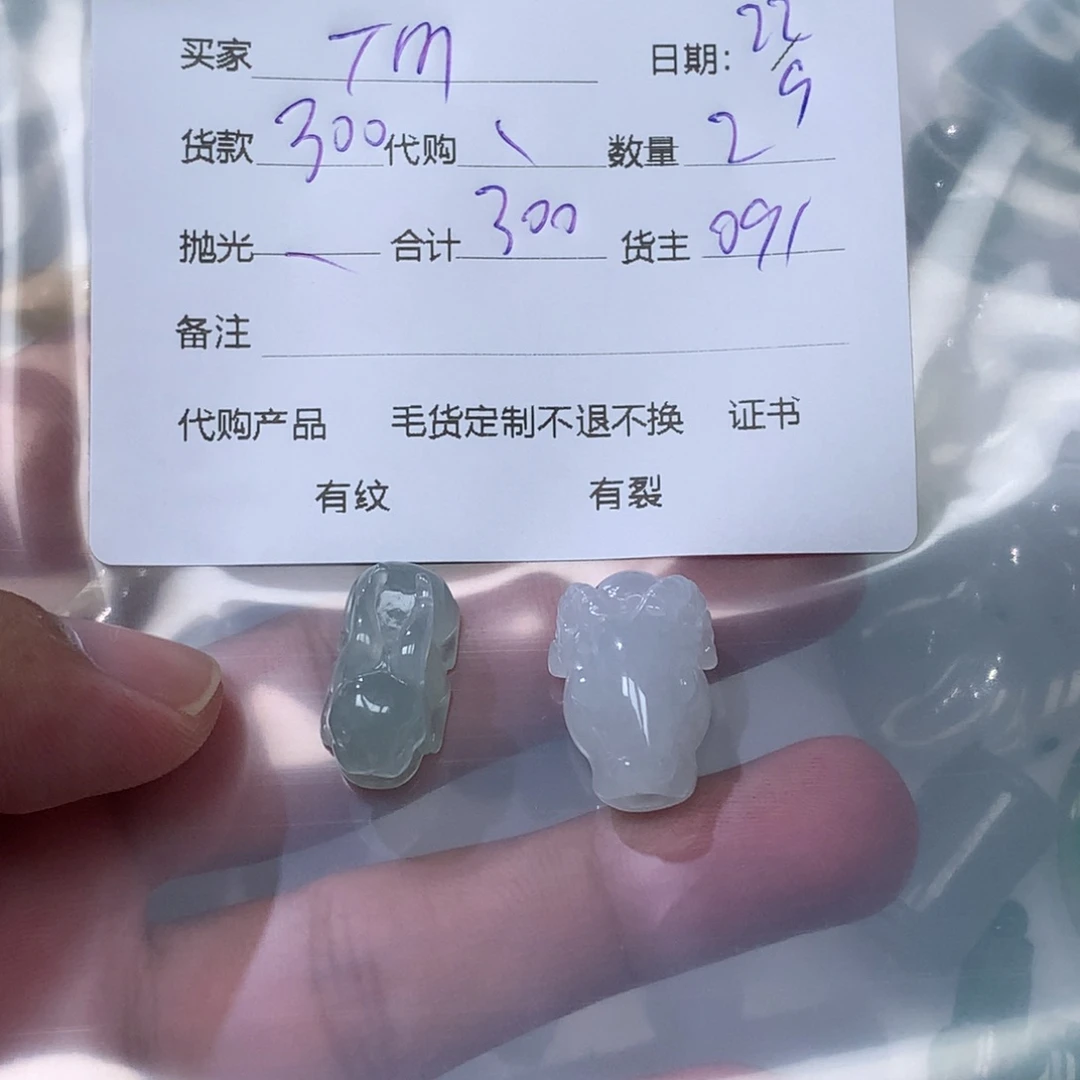 吊坠(不含链)未镶嵌翡翠T*™