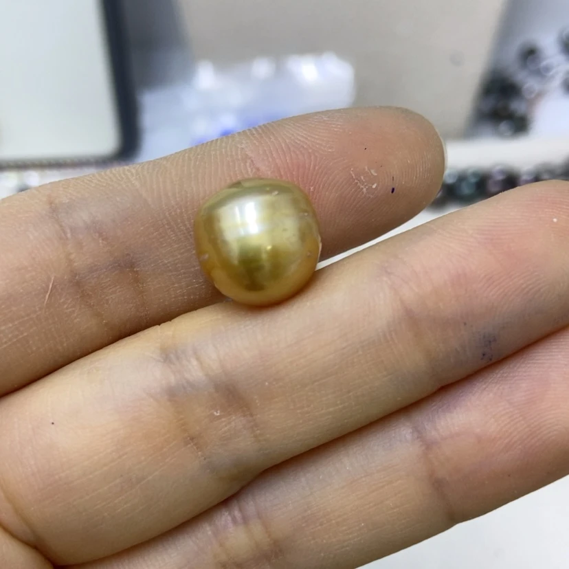 【闪购商品】海水珍珠裸珠未镶嵌这**饭