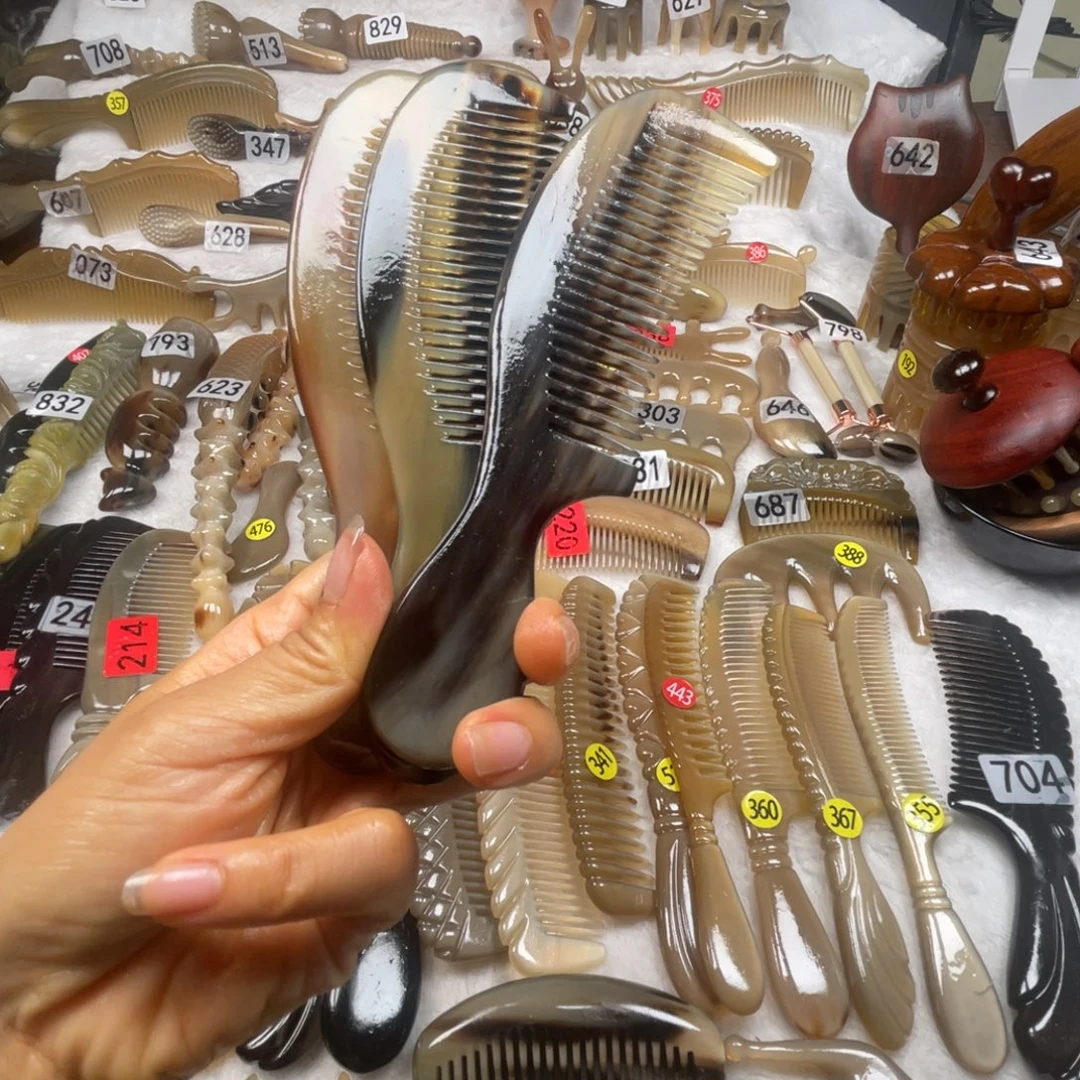 牛角梳福利款梳子