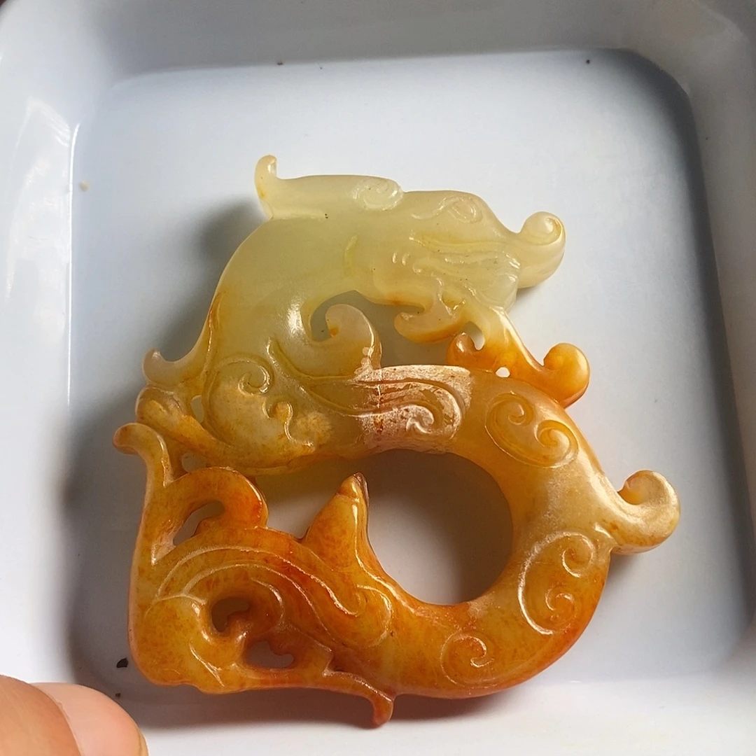 岫岩老玉（透闪石质玉）未镶嵌挂件