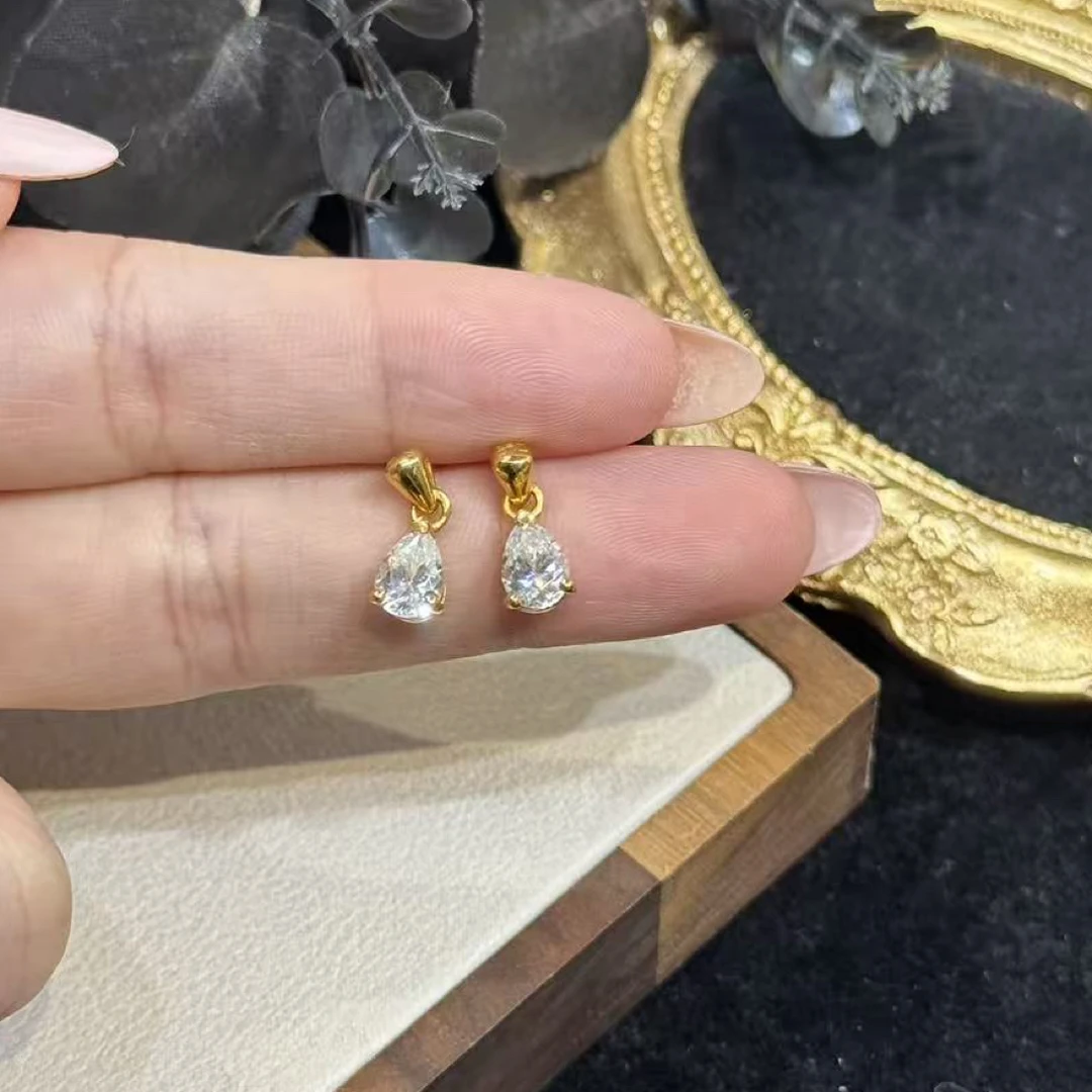 足金999 黄金5G工艺 耳饰