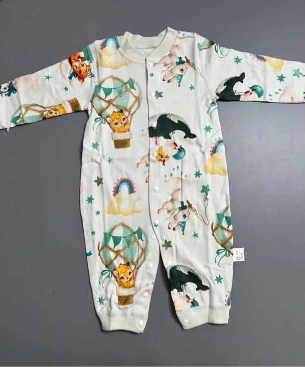 【梦幻庄园】对开棉毛哈衣