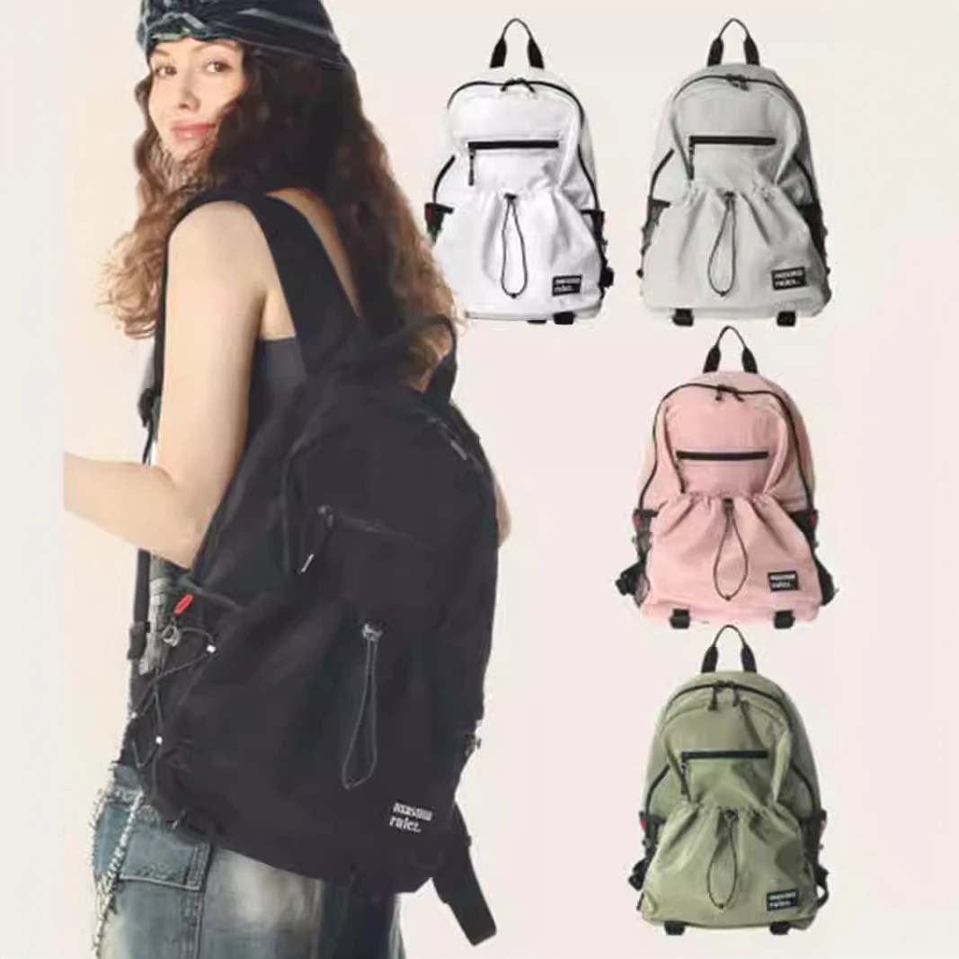 masmarulez官方正品现货防泼水双肩包旅行通勤书包双肩背包5color