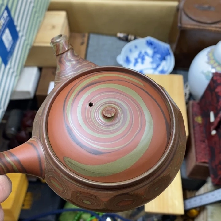 南***洋瓷片中古工艺品瑕疵