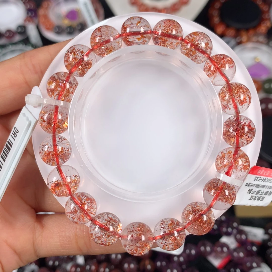 水晶手链未镶嵌芬达金草莓1.6