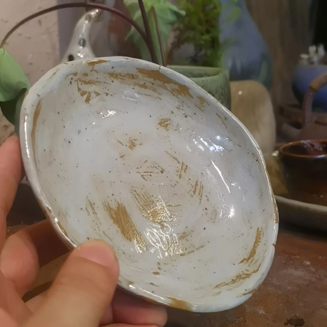 摆件手工高温原矿窑变特价不退不换