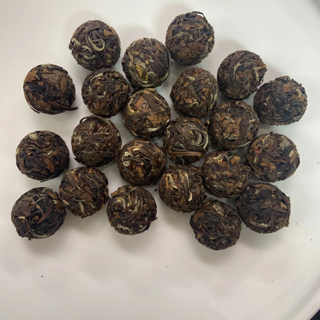 【臻玉严选】壹贞茶业  非遗 黎美圆制 2016年寿眉龙珠