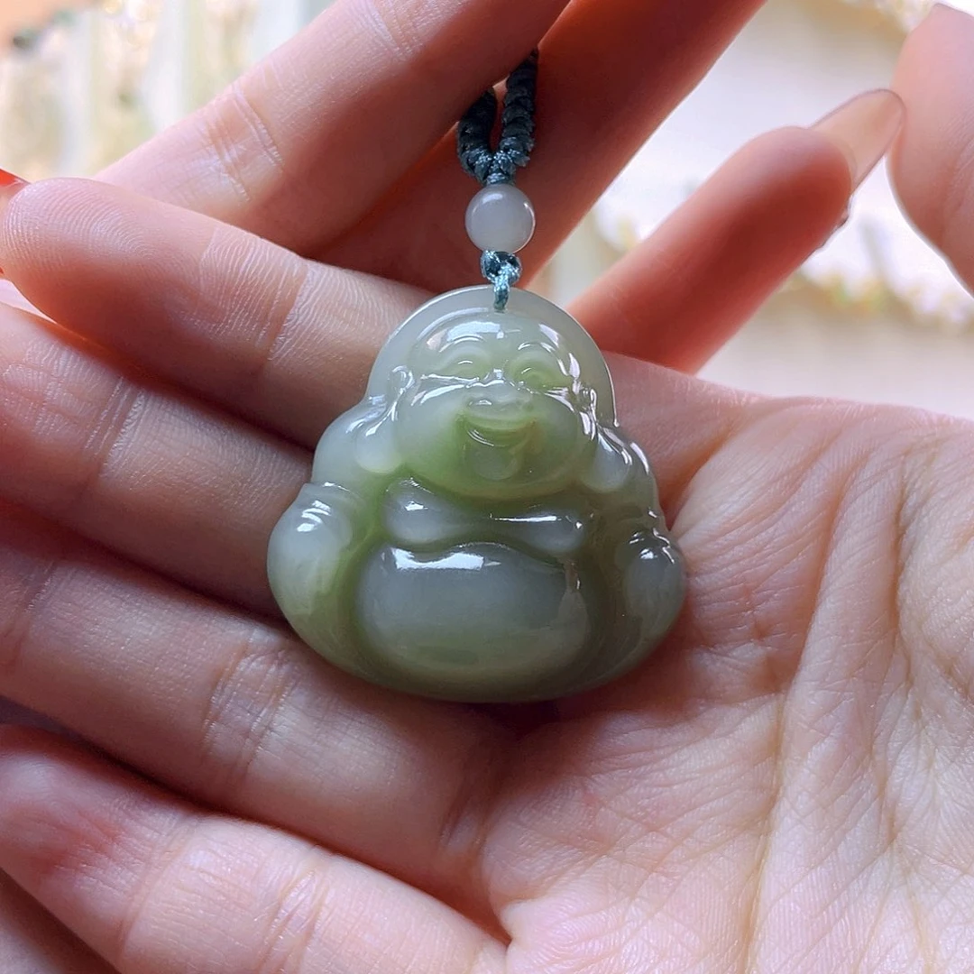 和田玉吊坠(赠链)未镶嵌I***e