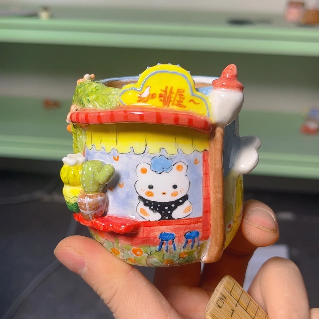 红陶老梧家瑕疵多肉花盆