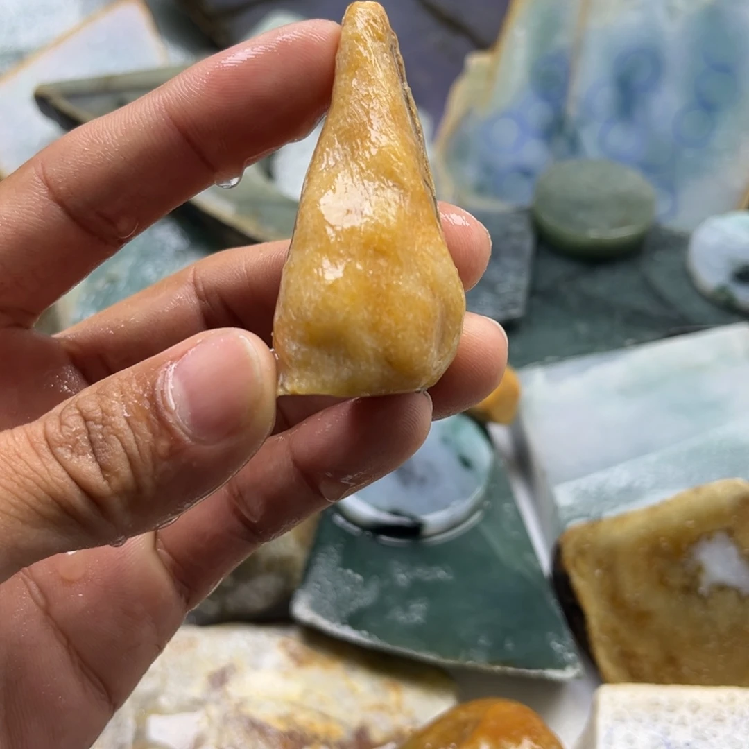 翡翠散珠纯天然缅甸翡翠A货