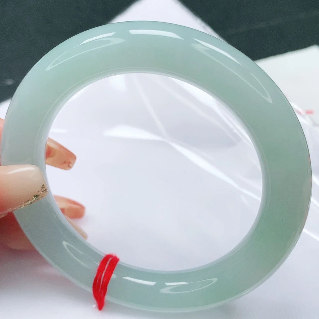 未镶嵌手镯翡翠完美冰晴胖圆01