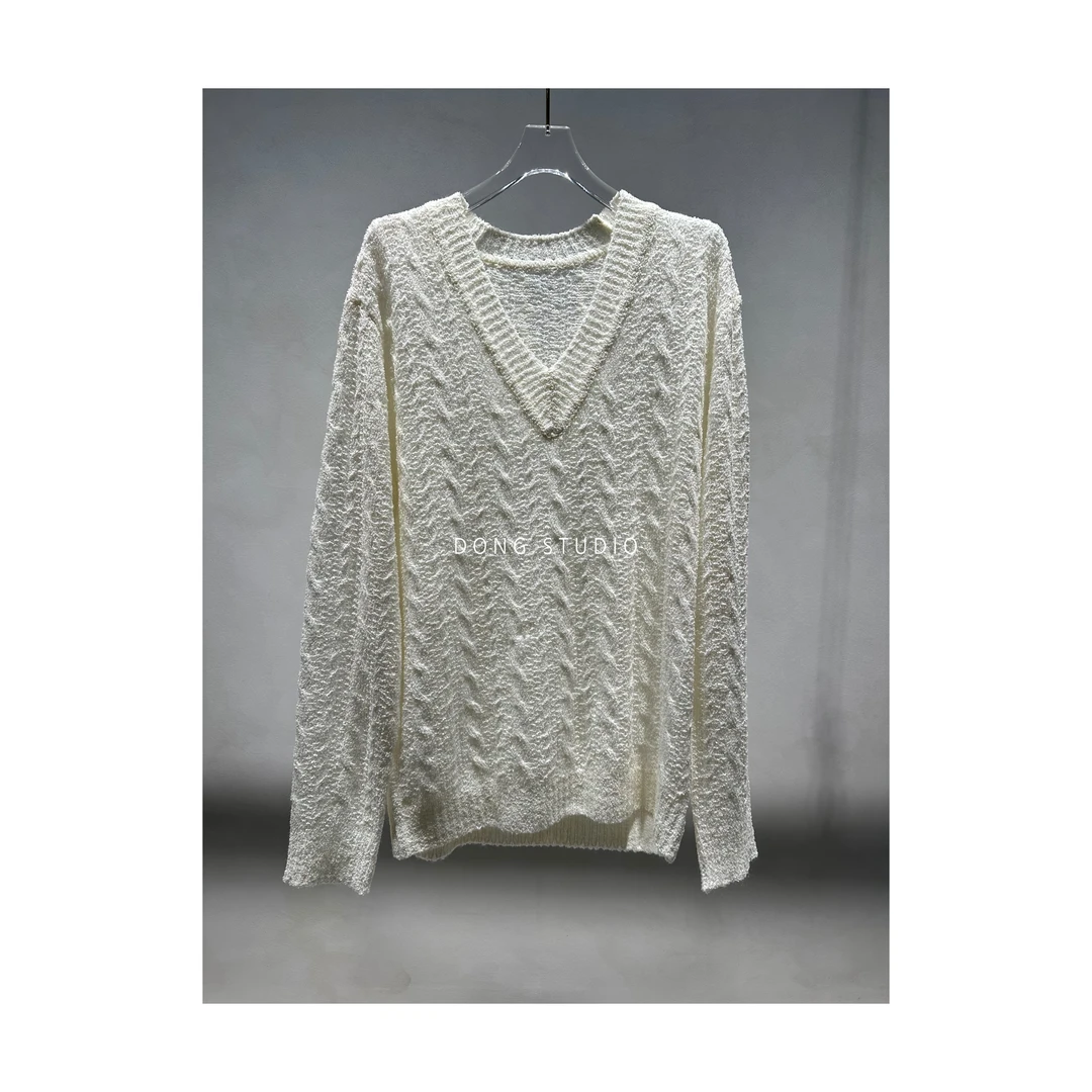 血亏价*捡漏*雪饼奶糕颗粒感毛衣I5227