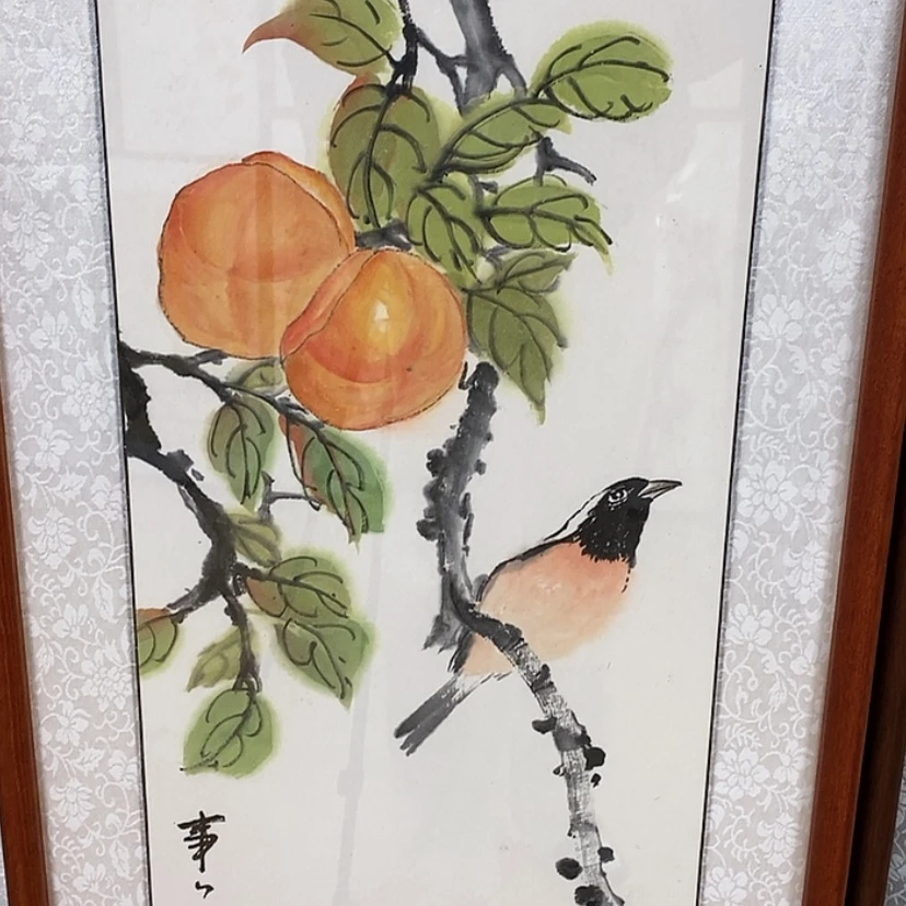 【闪购商品】国画手绘国画带框