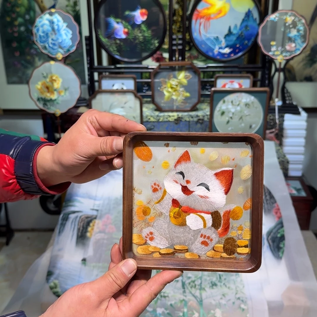 刺绣刺绣工艺精湛