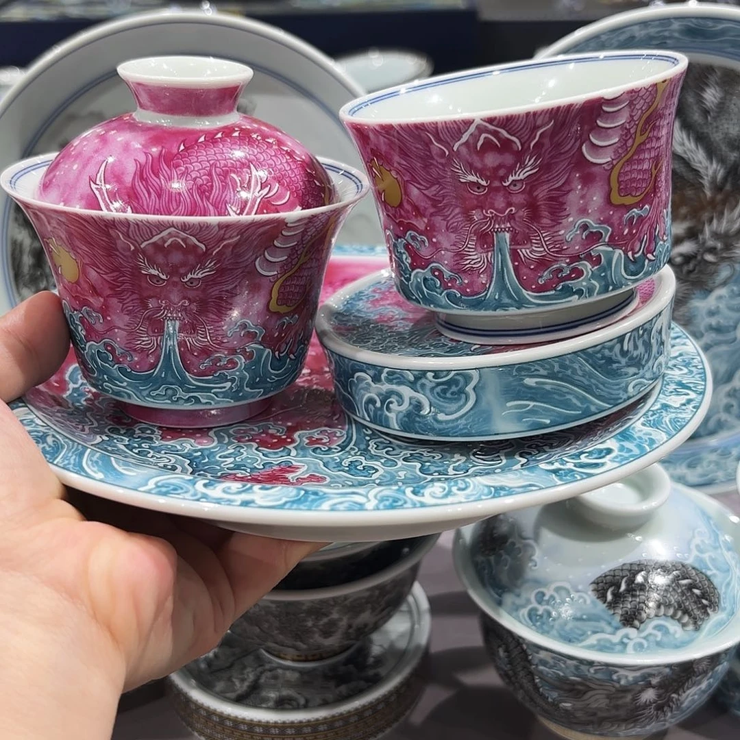 瓷片景德镇瓷器精品展示