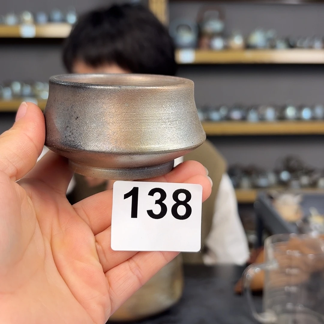 坭兴陶柴烧全手工原矿泥料杯