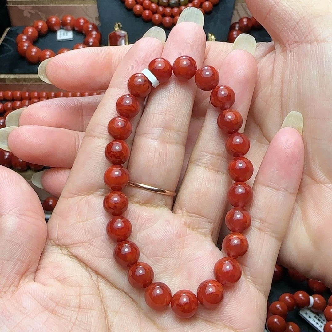 …***…南红玛瑙未镶嵌手串