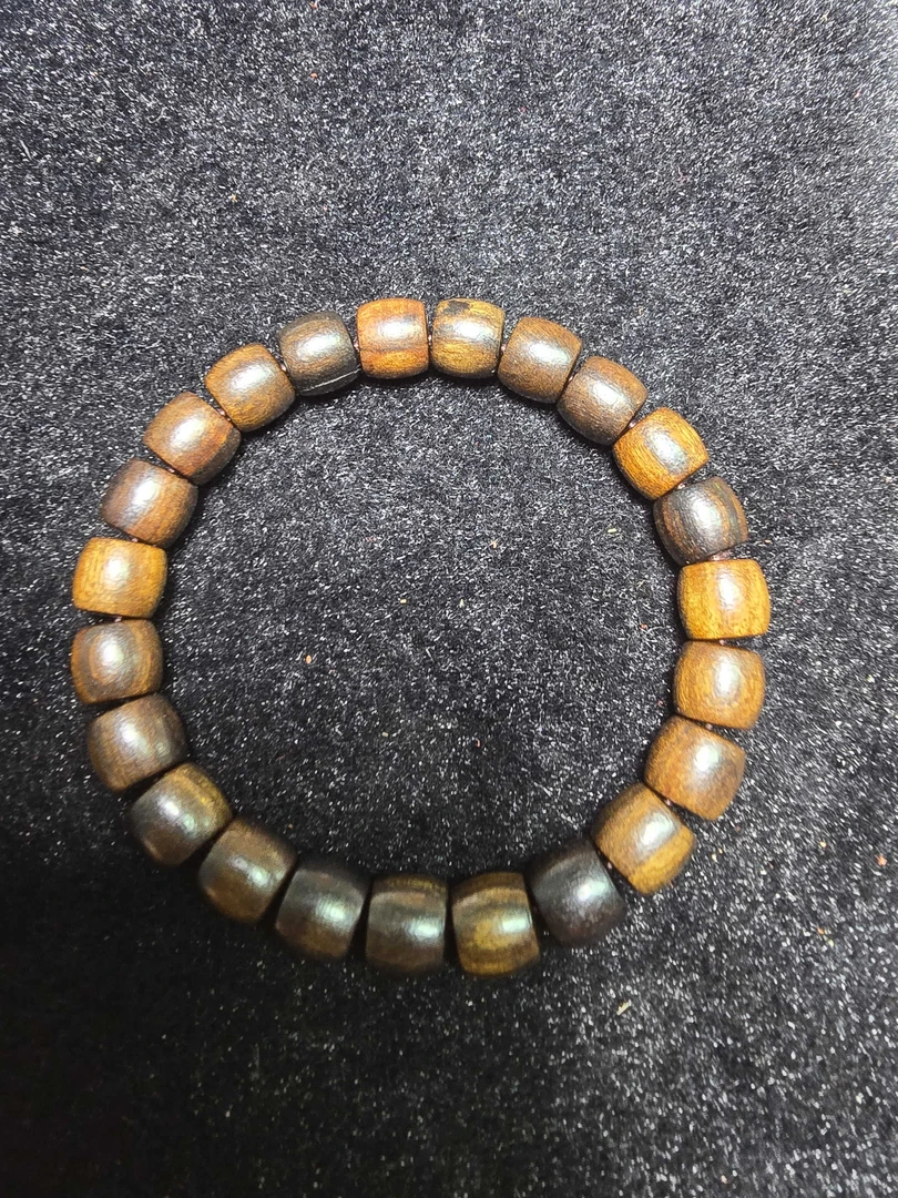 桶珠齐楠沉木手串10m香木9045