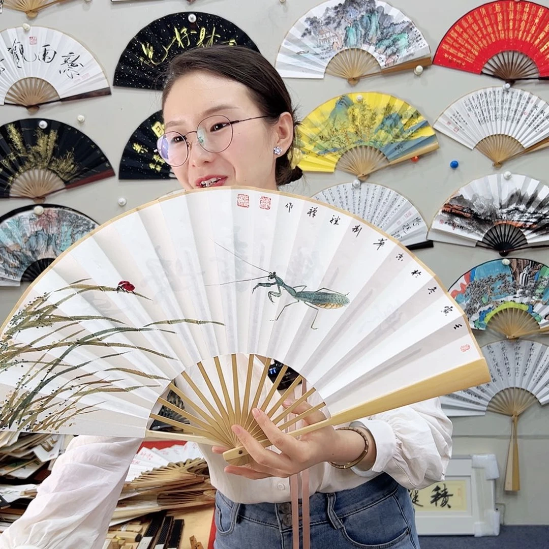 观***在书法书法 10寸玉竹 手写手绘 默认粘好