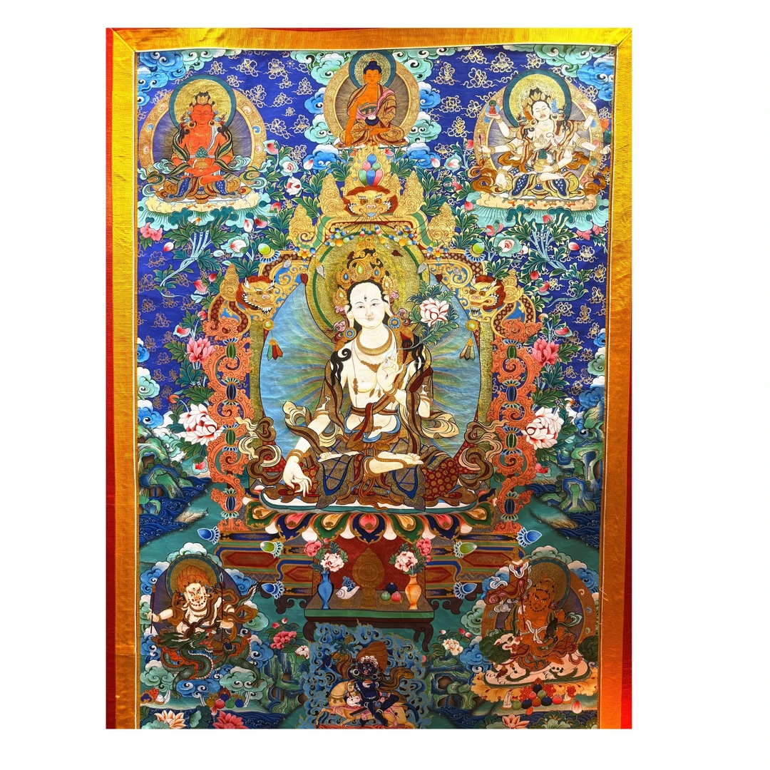 【龙措出品】青海热贡 尖措 早期作品画