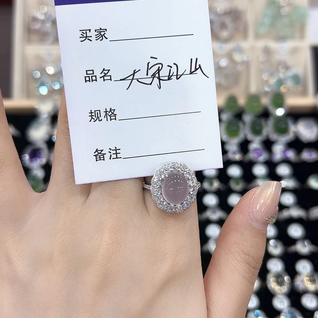 黄晶戒指银S925镶嵌&****&戒指