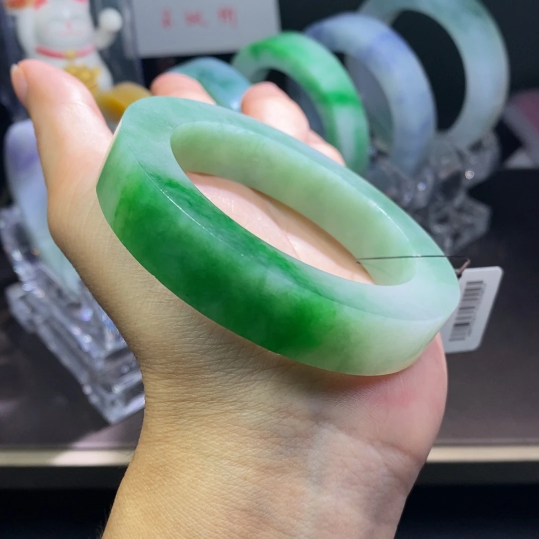定制翡翠翡翠手镯未镶嵌