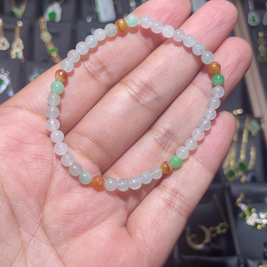 翡翠未镶嵌颈饰天然缅甸翡翠