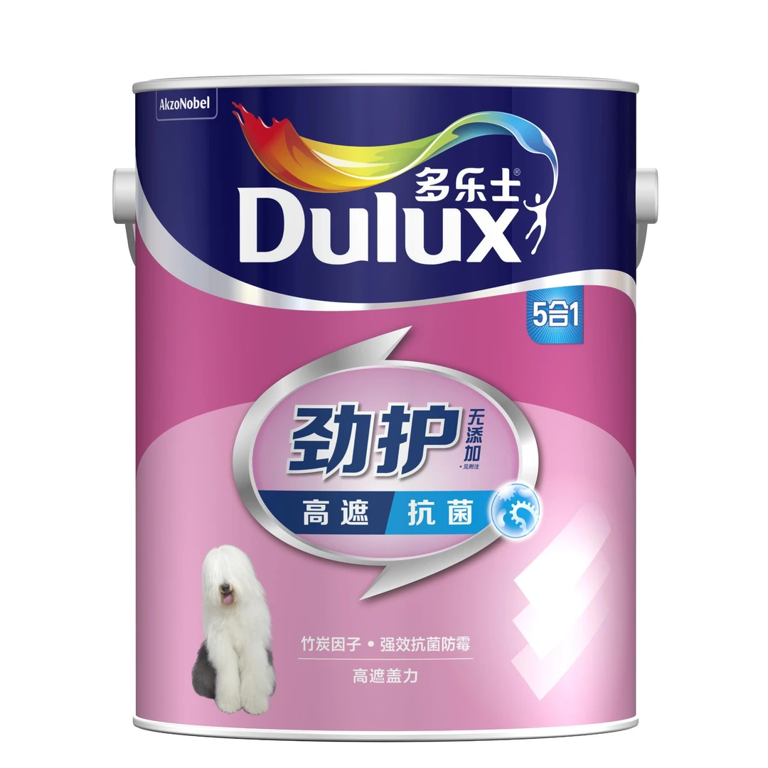 【浪漫七夕节】竹炭高遮抗菌五合一内墙多乐士室内多乐士乳胶漆涂料