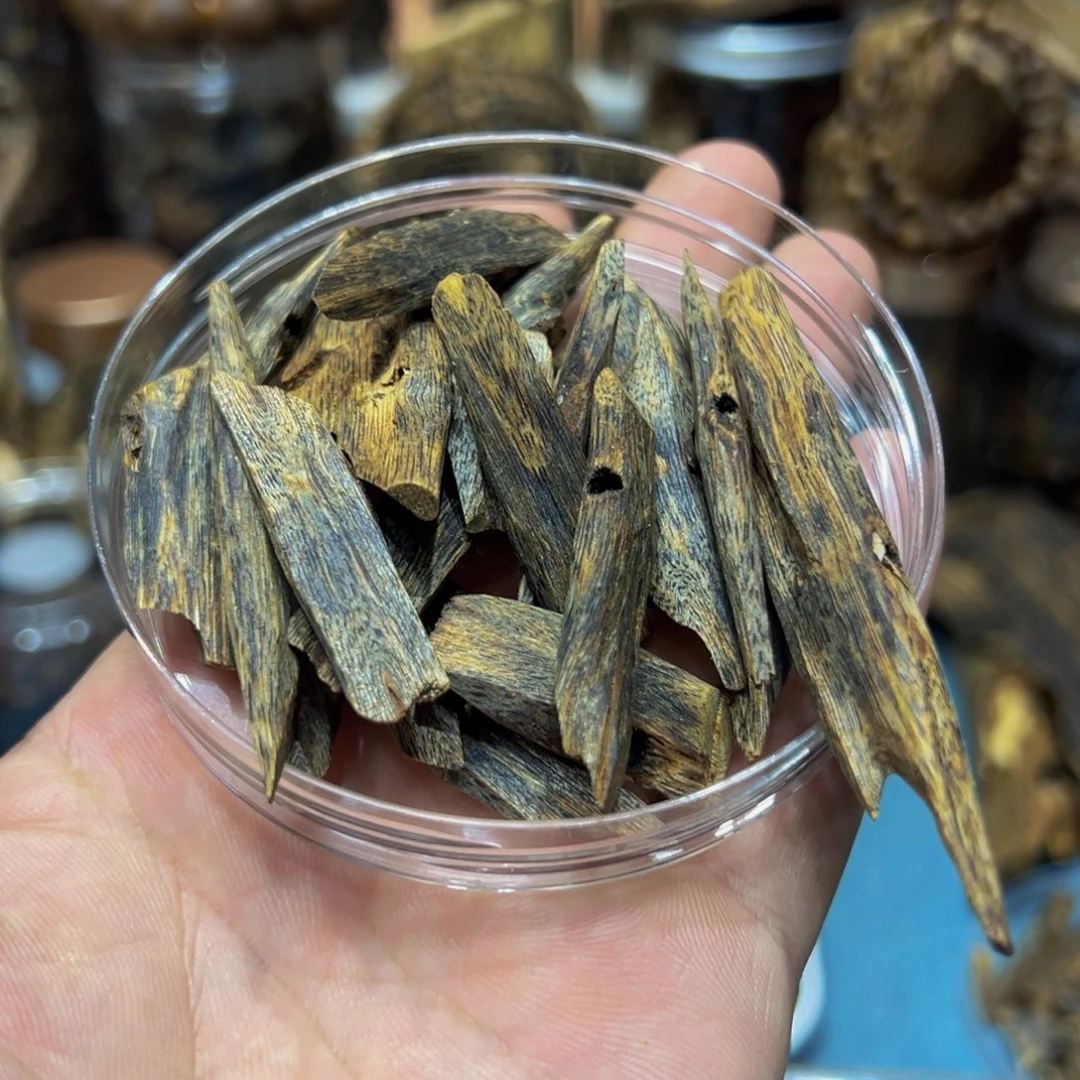 沉香沉香碎屑紫奇老块料30克