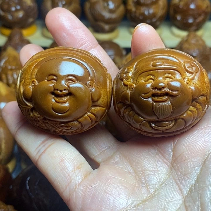 【闪购商品】香榧木橄榄核雕刻