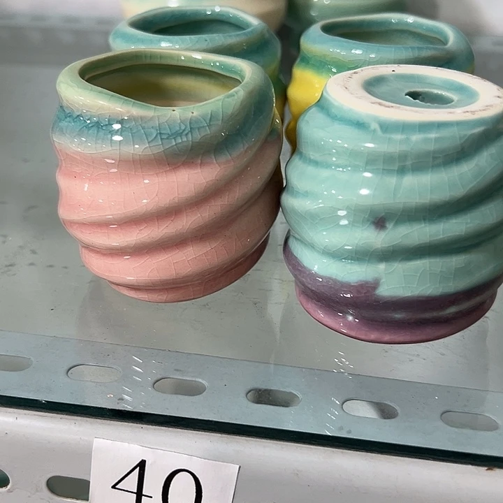 微瑕陶瓷花盆满9.9发