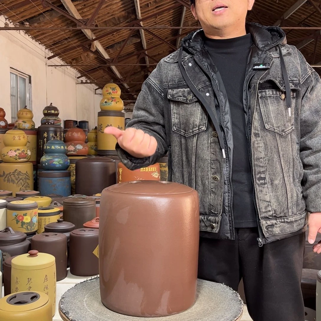 紫砂茶叶罐茶叶罐