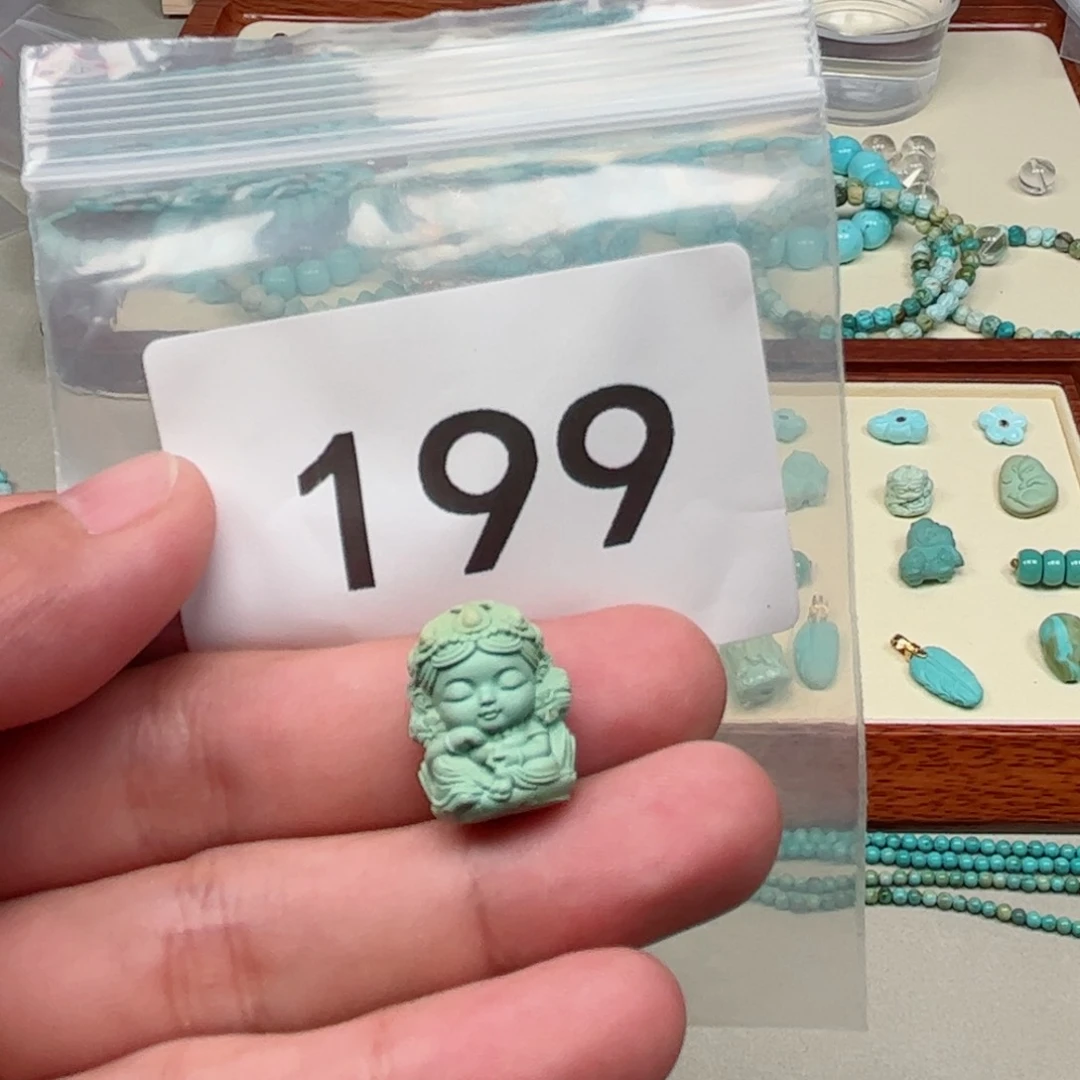 未镶嵌绿松石珠宝奇石