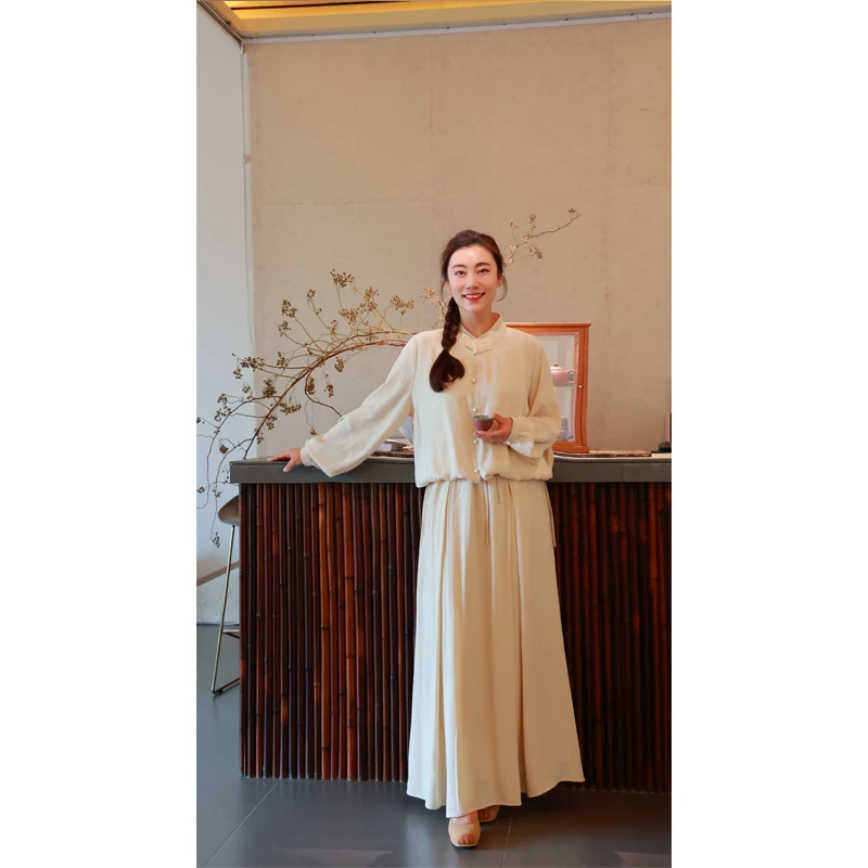 【门店同款】新中式衬衣（25810059-已安-结缘款）