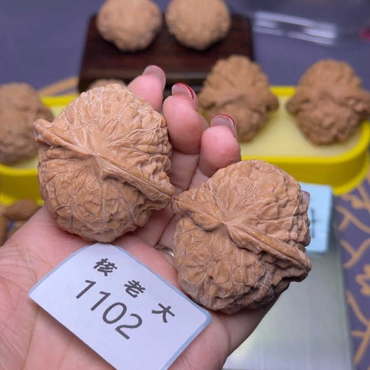 把件文玩核桃南瓜45.1102 55克