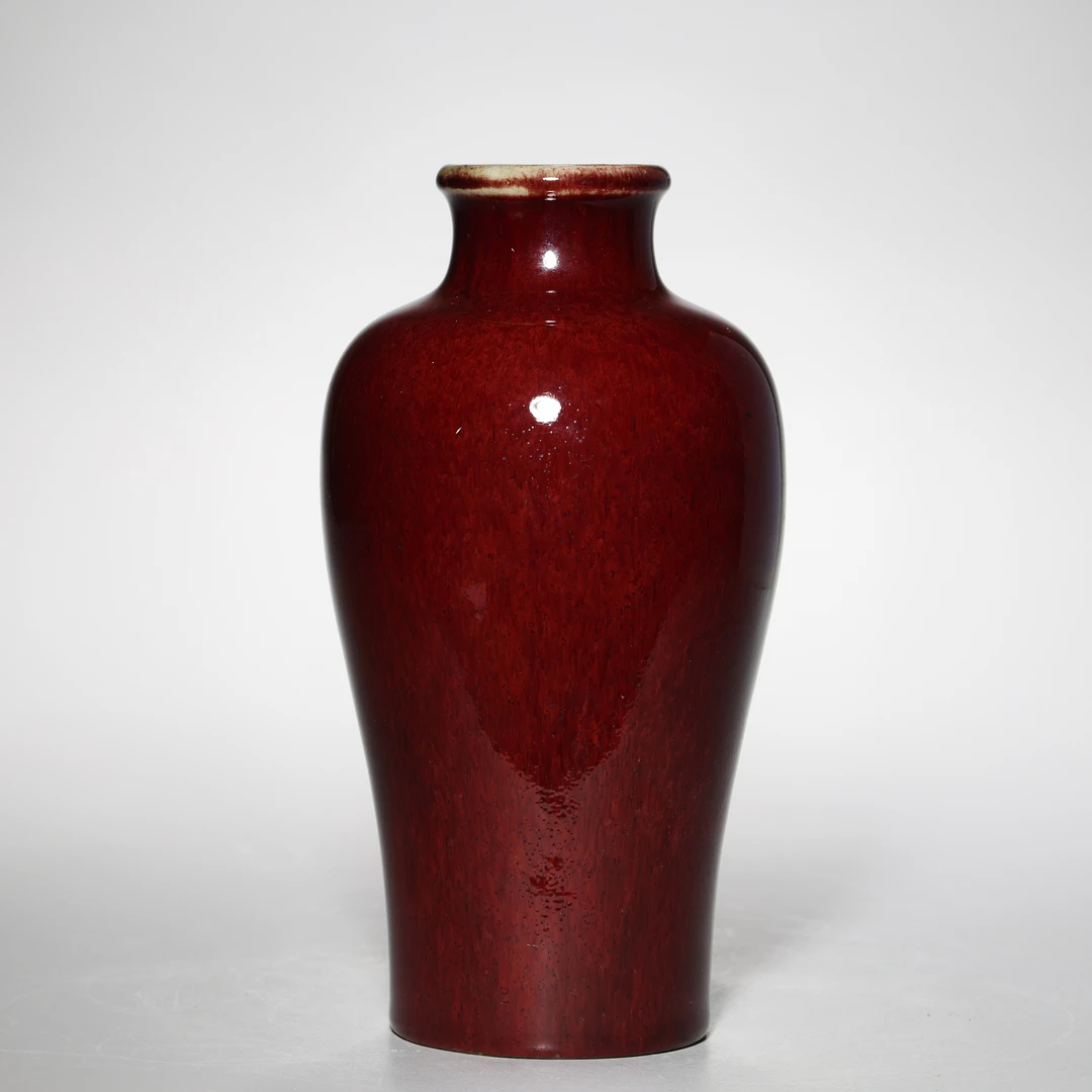 【预展专用】3984二十世纪·红釉瓶