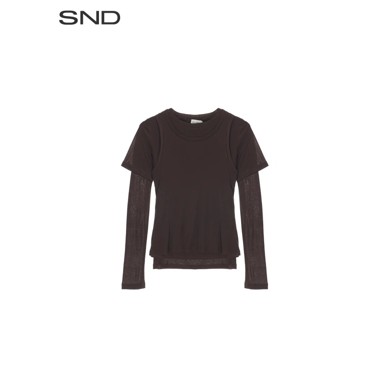 【CPLUS SERIES 设计师品牌】SND AW25 叠搭三件式上衣