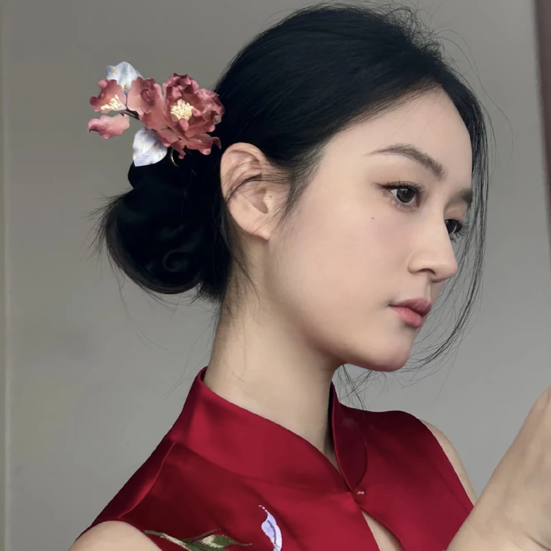 绒梦花语_非遗绒花 默认微瑕 少许色差